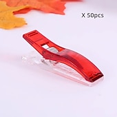 economico cucito e lavoro a maglia e uncinetto-50pcs clip per cucire assortiti volors clip per tessuti clip per quilt clip artigianali forniture per cucire per rilegatura