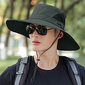 levne Outdoorové pokrývky hlavy-Slamák Rybářský klobouk Dağcı Şapkası Čepice UV ochrana proti slunci Rychleschnoucí Lehká váha Léto Jaro Široký okraj Pánské Dámské Rybaření Činnost