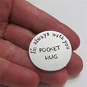 halpa Riipukset ja koristeet-henkilökohtainen lahja pariskunnille - ruostumattomasta teräksestä laserkaiverrettu ajoturvallinen avaimenperä - täydellinen ystävänpäivään!