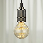 ieftine Becuri Incandescente-becuri led vintage edison becuri g125 în formă de artificii 3w e26 e27 2300k becuri decorative