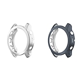 cheap Smartwatch Case-2 Pack Watch Case Compatible with Garmin Fenix 7S / Fenix 7 / Fenix 7X Scratch Resistant Ultra-thin Shockproof Soft TPU Watch Cover