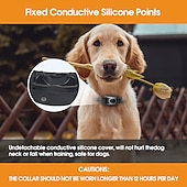 economico Addestramento e accessori educativi per cani-addestramento del cane collare antiabbaio collare antiurto lunghezza regolabile suono telecomandato cane elettrico cane portata 500m impermeabile custodia automatica inclusa regolabile flessibile resina di sicurezza nylon abs+pc
