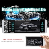 Χαμηλού Κόστους Σετ Bluetooth Αυτοκινήτου/Hands-free-5,1&#039;&#039; ips χωρητική οθόνη αφής hd έξυπνη φωνή 1din αυτοκίνητο mp5 player bluetooth 4.2 autoradio υποστήριξη fm am rds μικρόφωνο dvr 4usb bluetooth cam (προαιρετικό)