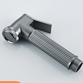 זול ברזים לבידה-מרסס בידה כף יד לשירותים, מרסס חיתול בד תינוק פליז, בידה לשירותים לרחצת חיות מחמד היגיינה נשית