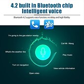 Χαμηλού Κόστους Σετ Bluetooth Αυτοκινήτου/Hands-free-5,1&#039;&#039; ips χωρητική οθόνη αφής hd έξυπνη φωνή 1din αυτοκίνητο mp5 player bluetooth 4.2 autoradio υποστήριξη fm am rds μικρόφωνο dvr 4usb bluetooth cam (προαιρετικό)