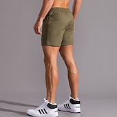 economico Pantaloncini casual-Per uomo Pantaloncini rosa Pantaloncini estivi Pantaloncini casual Tasche Liscio Comfort Traspirante Esterno Giornaliero Per uscire Di tendenza Informale Nero Bianco
