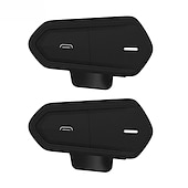 זול אוזניות לקסדת אופנוע-אוזניות לאופנוע Bluetooth קסדת אינטרקום קסדה עמידה למים אוזניות bluetooth 4.1 אביזרי אופנוע