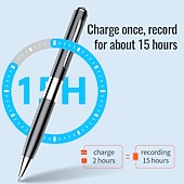 cheap Digital Voice Recorders-Digital Voice Recorder Q91 English Portable Digital Voice Recorder Recording Android System Voice Activated Recorder Portable MP3 Player Audio Recorder with Playback for Business Speech Meeting