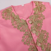 Недорогие Наряды-Ретро Средневековый Эпоха возрождения Пальто Брюки Инвентарь Принц барин Вышивка Вышивка Маскарадный костюм Муж. Королевский Карнавал Маскарад Для вечеринок Венецианский карнавал Взрослые