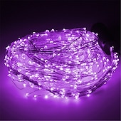 cheap Plug String Lights-5M 500LED 10 Drooping Vine Lights Tree Silver Wire Christmas Decorative Lights Including Outdoor Waterproof Power Supply Suitable for Indoor Decoration Courtyard Party DIY Decoration