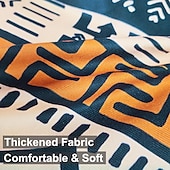 levne boho styl-1 ks Polyester Polštářový potah, Geometrický Retro Vinobraní Cikánský Obdélníkový Zip Polyester Tradiční Klasický