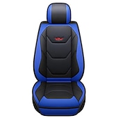 economico Coprisedili per auto-Tappetino per Copertura Sedile Auto Anteriore Universale in PU Pelle 5D StarFire Impermeabile Protettore per Sedile Auto Traspirante