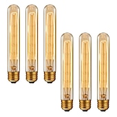cheap Incandescent Bulbs-Retro Lamp T185 40W E27 Filament Dimmable Decorative Incandescent Ampoule Vintage Edison Light Bulb for Home Living