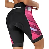 voordelige Broeken, shorts en rokken voor dames-Dames Wielrenshorts Fietsen Gewatteerde shorts Kleding Onderlichaam Bergracen Wegwielrennen Sport Grafisch 3D-pad Ademend Sneldrogend Vochtregelerend Roze Blauw Spandex Kleding Wielrenkleding