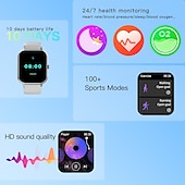 cheap Smartwatch-696 ZL54C Smart Watch 1.83 inch Smartwatch Fitness Running Watch Bluetooth Pedometer Call Reminder Sleep Tracker Compatible with Android iOS Women Men Hands-Free Calls Message Reminder Custom Watch