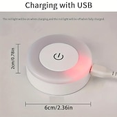 economico Luci del disco-Luce Touch Lampada Led Rubinetto 3 Colori Lampada Regolabile Per Armadio Lampada Portatile Senza Fili Sottopensile Lampada Dimmerabile Per Camera Da Letto Cucina Bancone Scale Corridoio
