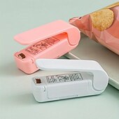 levne Kuchyňské náčiní a pomůcky-stroj na uzavírání svačin, malý malý domácí plastový uzavírací stroj, přenosný vakuový vakuový uzavírací stroj na plastové sáčky odolný proti vlhkosti