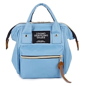 cheap College Backpacks-Multifunctional Canvas Backpack and Handbag – Versatile and Stylish Back to School, Travel, or Everyday Bag in Multiple Colors
