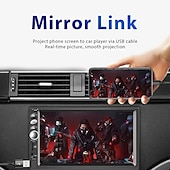 economico Lettori multimediali per auto-autoradio doppio din autoradio 7&#039;&#039; touch screen carplay &amp; per lettore multimediale per auto Android auto con ricevitore radio bt fmtelecamera per la retromarcia