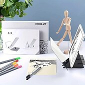 お買い得  知育玩具-光学クリア描画ボードポータブル光学トレーシングボード画像描画ボードトレース描画プロジェクター光学描画ボードスケッチツール子供のための初心者アーティスト
