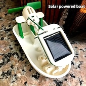رخيصةأون ألعاب عصرية-لعبة تجميع الطاقة الشمسية 6 في 1 من DIY ، ألعاب إنتاج العلوم والتعليم للأطفال ، المحولات ، الجراء ، قوارب Ars