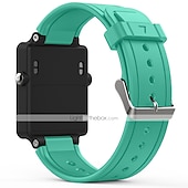 baratos Relógios Garmin-Pulseiras de Relógio para Garmin Acetato Vivoativo Silicone Substituição Alça Respirável Pulseira Esportiva Pulseira