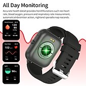 cheap Smartwatch-696 ZL54C Smart Watch 1.83 inch Smartwatch Fitness Running Watch Bluetooth Pedometer Call Reminder Sleep Tracker Compatible with Android iOS Women Men Hands-Free Calls Message Reminder Custom Watch