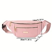 cheap Handbag &amp; Totes-Women&#039;s Multi-Carry Large Capacity Waist Bag – Stylish and Versatile Crossbody and Fanny Pack with Multiple Zipper Compartments, Perfect for Travel, Shopping, and Everyday Use in Various Colors