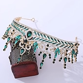 voordelige Accessoires voor haarstyling-luxe barokke kristallen bruids tiara&#039;s strass kroon bruids diadeem bruiloft haaraccessoires voor damesmode-sieraden