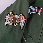 olcso Férfi jelmezek-Top Gun Pete Szerepjáték Jelmezek Felszerelések Jelmez Szerepjáték Filmsztár jelmez for Férfi Felnőttek Álarcos mulatság
