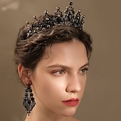 preiswerte Zubehör und mehr-funkelnde Kristall-Diademe &amp; Kronen für Frauen &amp; Mädchen Rokoko viktorianische Hochzeitsaccessoires