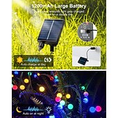 preiswerte Bodenlichter-Solarbetriebene Glühwürmchen-Lichter, 4er-Pack 8-LED-Solar-Gartenlichter, Glühwürmchen-Lichter für den Außenbereich, wasserdicht mit Fernbedienung, 8 Beleuchtungsmodi, Solar-Außenleuchten, dekorativ