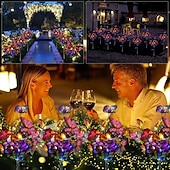 voordelige Pathway Lights &amp; Lanterns-Solar led kleurrijke vlindergazonverlichting - waterdichte pad- en tuinverlichting, boomverlichting plug-in voor kerst, bruiloft en villatuindecoratie