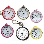 cheap Pocket Watches-2023 Pocket Watches Nurse Pocket Watch Keychain Fob Clock with Battery Doctor Medical Vintage Watch