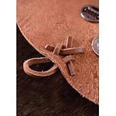 abordables Accesorios y más-Retro Antiguo Medieval bolsa Cinturón Deportivo Riñonera Feria del Renacimiento Vikingo Ranger élfico Hombre Mujer Unisexo Celta Vikingo Fantasía Víspera de Todos los Santos Carnaval Mascarada Fiesta