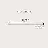cheap Men&#039;s Belt-Men&#039;s Sashes Belt Men&#039;s belt Waist Belt Black White PU Leather Alloy Modern Contemporary Solid / Plain Color Vacation Daily Wear Casual Daily