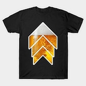 お買い得  3D Tシャツ-男性用 カラーブロック 3D ビール シャツ Tシャツ 半袖 Tシャツ ラウンドネック シャツ ベーシック お出かけ 週末 オクトーバーフェスト ライトイエロー ブラック ホワイト 衣類 プラスサイズ S M L XL 2XL 3XL S