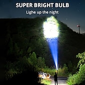 זול פנסים-5 LED פנס בהיר רב תכליתי חיצוני נייד תאורה צדדית cob אור עבודה usb נטען