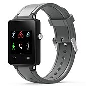 baratos Relógios Garmin-Pulseiras de Relógio para Garmin Acetato Vivoativo Silicone Substituição Alça Respirável Pulseira Esportiva Pulseira