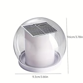 זול נורות תת מימיות-אפקט להבה led שמש צף אור בריכת שחייה אור חיצוני בר שולחן שמש צף אור אינטליגנטי בקרת תאורה אווירה אור חיצוני חצר בר שולחן אור אור דקורטיבי