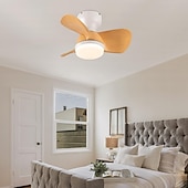 preiswerte Deckenventilator-Leuchten-Deckenventilator mit Lichtern, 22 Zoll, dimmbare LED, 3 Farben, 6 Geschwindigkeiten, Timing, umkehrbare Flügel mit Fernbedienung, Ventilator-Kronleuchter für den Haushalt, flacher, bündig montierter Deckenventilator für den Innenbereich, 220–240 V