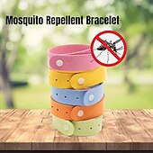 cheap Electric Mosquito Repellers-Mosquito Repellent Bracelet – Citronella Wristband for Kids and Adults, Safe Insect Bracelet for Camping and Outdoor Use (1 Pack)