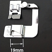 economico cucito e lavoro a maglia e uncinetto-piedino per macchina da cucire domestica piedino per orlo arrotolato per accessori per cucire Brother Singer