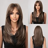 cheap Synthetic Trendy Wigs-Barbiecore Movie Wigs Blonde Highlight Wigs for Women 26 Inch Long Curly Synthetic Wigs Middle Part Blonde Highlights Hair Wigs Loose Wavy Wigs Heat Resistant