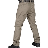 abordables Pantalons Cargo-Homme Pantalon Cargo Pantalon tactique Pantalon Multi poche Plein Vestimentaire Extérieur Casual du quotidien Mélange de Coton Sportif Mode Noir Vert Véronèse