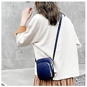 economico Borse a Tracolla-borsa a tracolla multitasche rossa da donna – borsa a tracolla leggera e versatile per l&#039;uso quotidiano e i viaggi