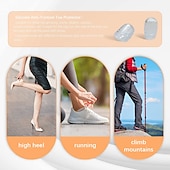 cheap Personal Care &amp; Health-10pcs Silicone Breathable Toe Covers, Silicone Anti-Friction Toe Protector, Little Toe Protectors Caps Guards for Men Women, Blisters and Ingrown Toenails