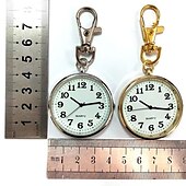 cheap Pocket Watches-2023 Pocket Watches Nurse Pocket Watch Keychain Fob Clock with Battery Doctor Medical Vintage Watch