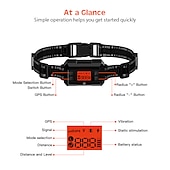 お買い得  犬用トレーニング用品-GPS ワイヤレス犬用フェンス 電動犬用フェンス ペット封じ込めシステム 範囲 33-999 ヤード 調整可能な警告強度 充電式 無害ですべての犬に適しています (2023 年の新モデル!)