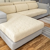 baratos Cobertura de Sofa-capa de sofá mágica para cães de estimação, capas de sofá elásticas, protetor de móveis anti-riscos, capa de almofada para poltrona, formato seccional, 3 lugares (não vendido por conjunto)